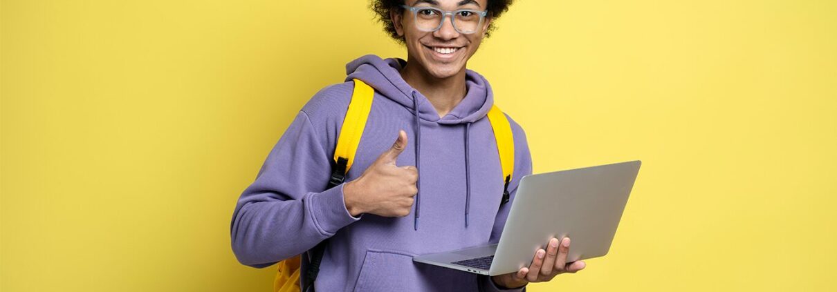 etudiant faisant sa rentrée en formation et alternance