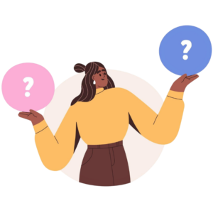 personne qui se pose des questions