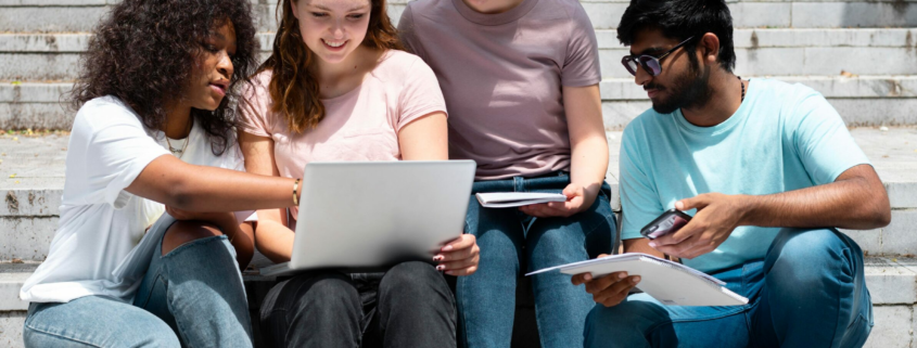 lycéen devant parcoursup