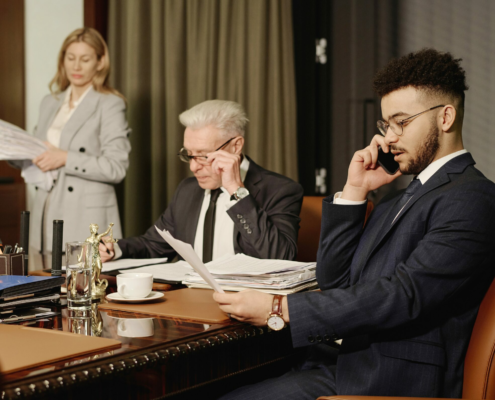 metier du droit juridique en action clerc assistant