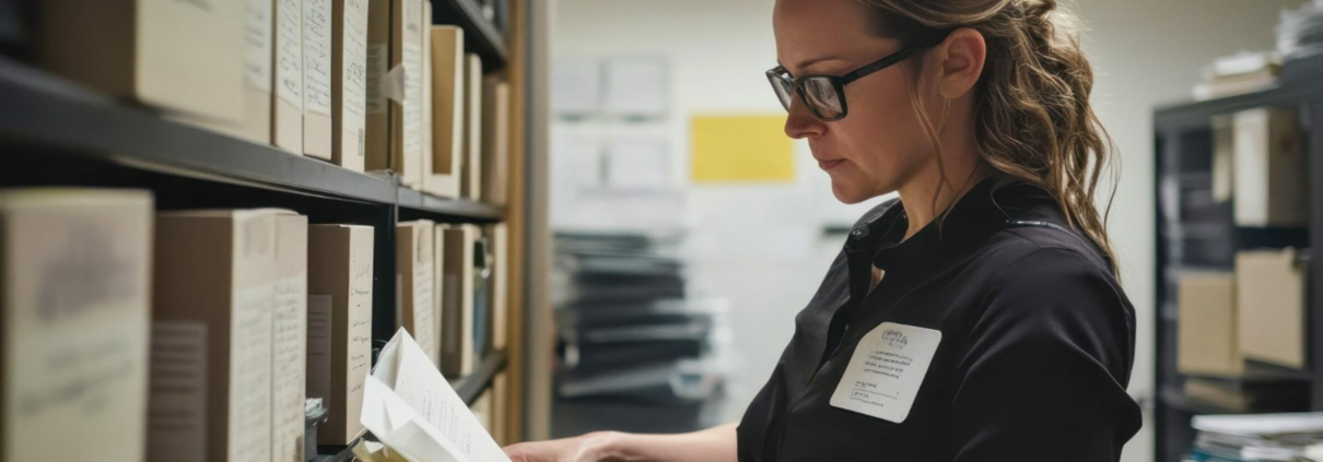 le metier d'archiviste