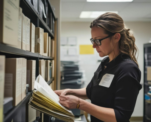 le metier d'archiviste